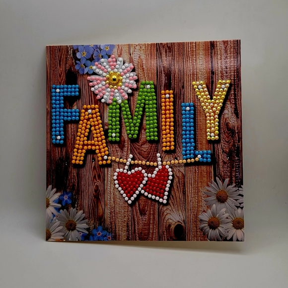 Family Greeting Card Handmade [2 Available] - Picture 3 of 11